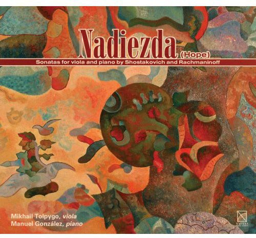 the album cover for Mikhail Tolpygo - Nadiezda