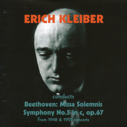 the album cover for Erich Kleiber - Eric Kleiber Conducts Beethoven
