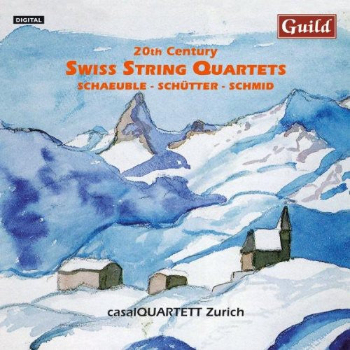 the album cover for Casal Quartett Zurich - 20th Century Swiss Quartets