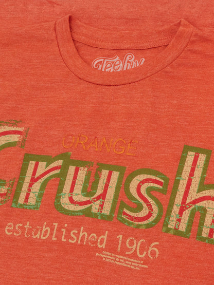Vintage Orange Crush 1906 Mens T Shirt Officially Licensed Orange