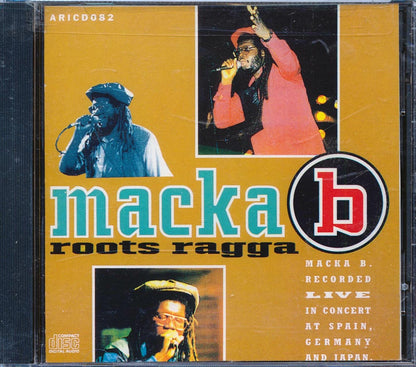 Macka B - Roots Ragga Live (marked/ltd stock) Music CD
