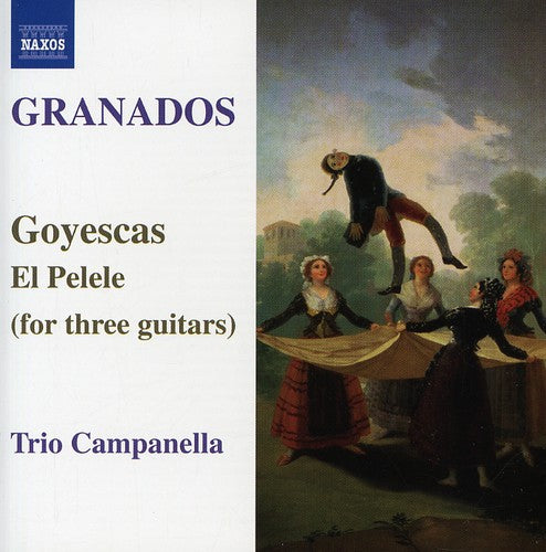 the album cover for Campanella Trio - Goyescas El Pelele