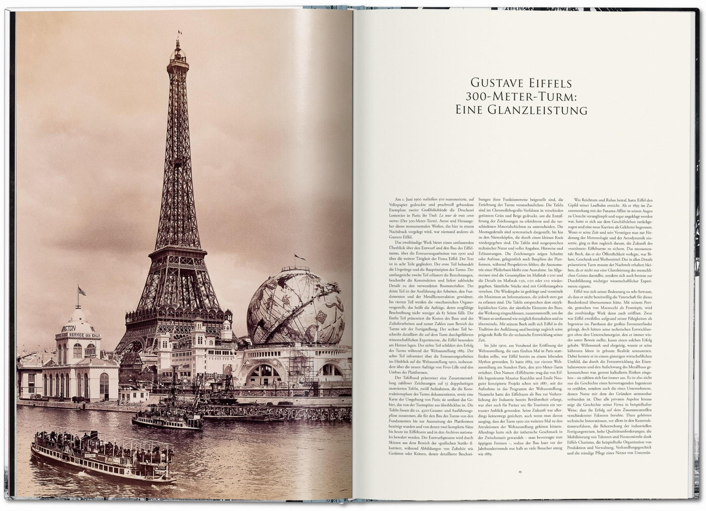 The Eiffel Tower (German, French, English, Italian) Book