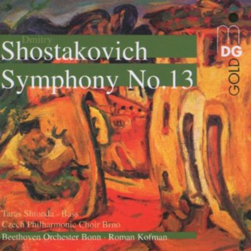 Shostakovich / Czech Philharmonic Choir / Kofman - Symphony 13 - Super Audio CD