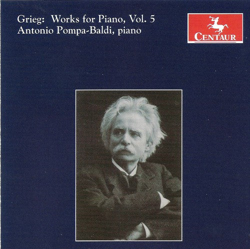 the album cover for Antonio Pompa-Baldi - Works for Piano 5