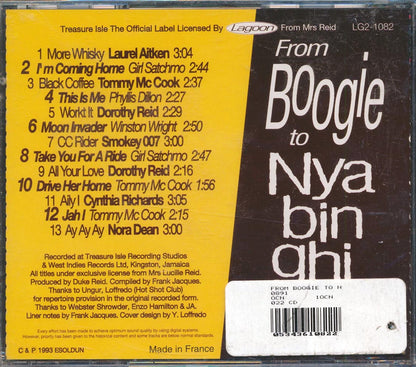 Phyllis Dillon, Girl Satchmo, Nora Dean, Etc. - Duke Reid Artists: From Boogie To Nyahbinghi (marked/ltd stock) Music CD
