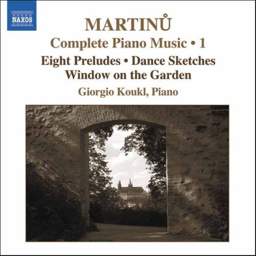 Martinu / Koukl - Complete Piano Music 1 - Music CD