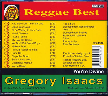Gregory Isaacs - You're Divine Music CD