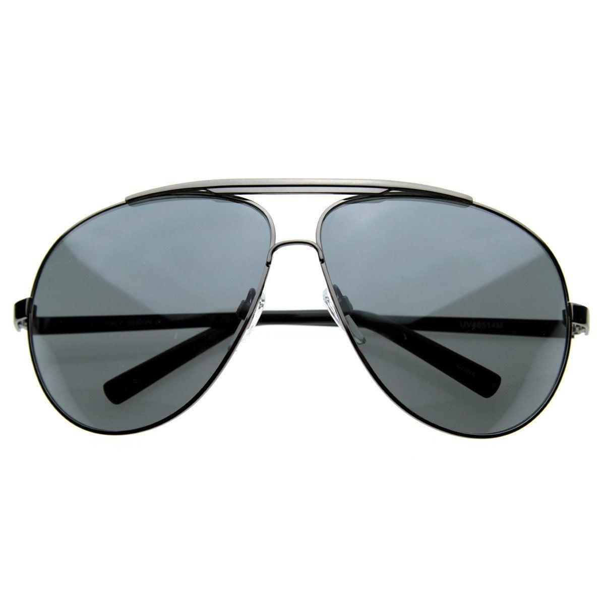 Extra Large Metal Oversize Frame Aviator Sunglasses 1580 70mm