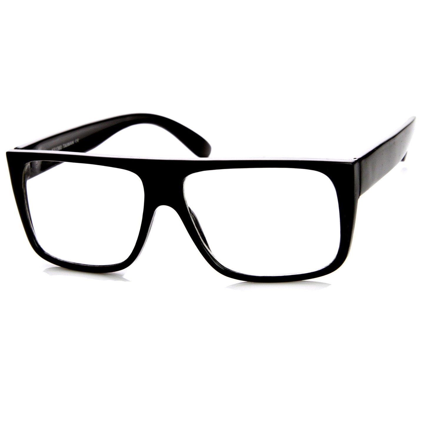 Flat Top Square Clear Lens Fashion Glasses 8807