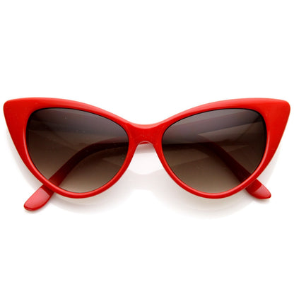 Celebrity Hot Tip Pointed Cat Eye Sunglasses 8371