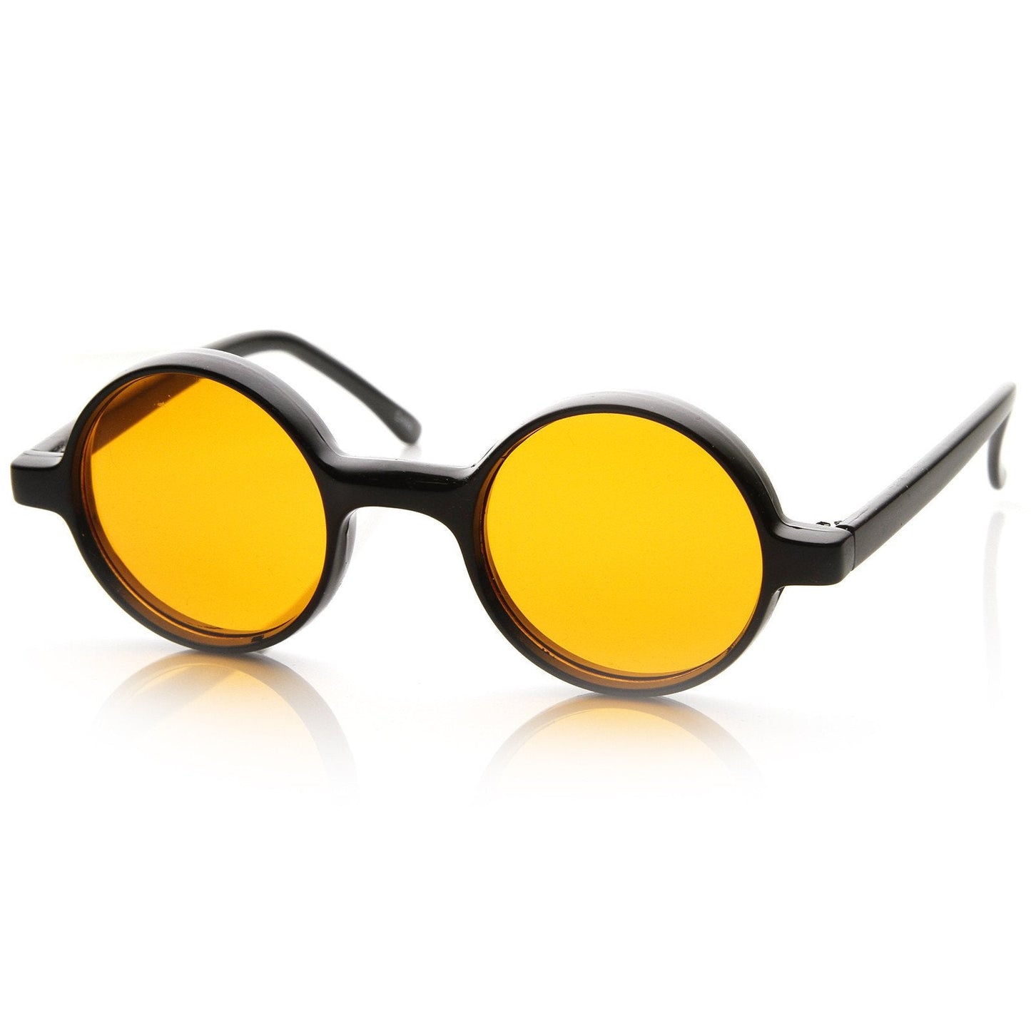 Small Retro Round Lennon Style Color Lens Sunglasses 8631