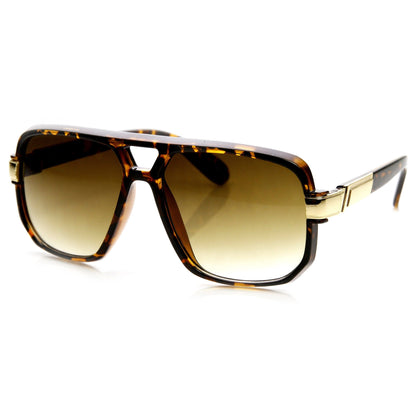Retro 1980's Fashion Disco Square Aviator Sunglasses 9260