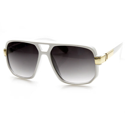Retro 1980's Fashion Disco Square Aviator Sunglasses 9260