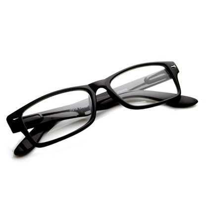 New Optical Quality Frame Clear Lens Glasses 8715