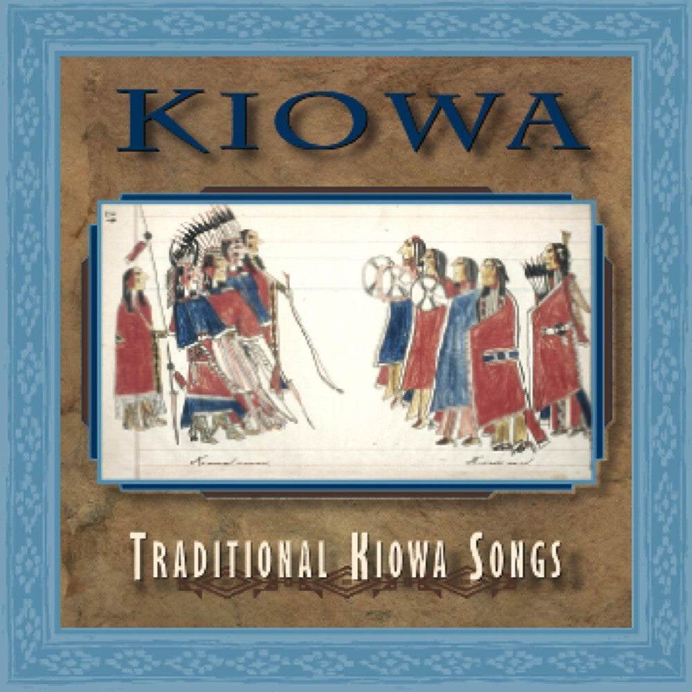 the album cover for Kiowa-Traditional Kiowa Son - Kiowa: Traditional Kiowa Songs / Various