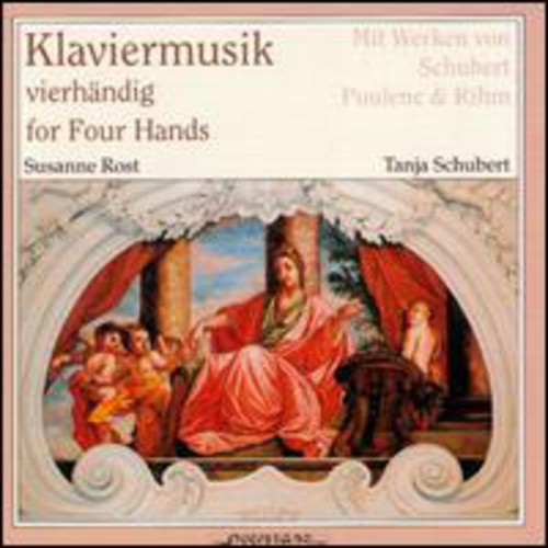 Schubert / Poulenc / Rihm / Rost - Piano For Four Hands - Music CD