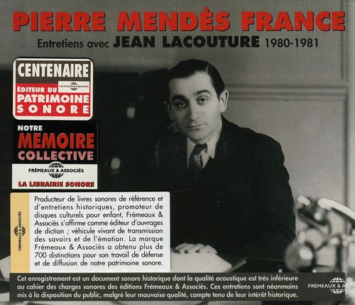 Mendes France,pierre - Pierre Mendes France: Entretiens Avec Jean 1980-81 - Music CD