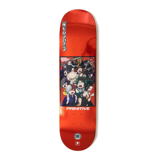 Primitive My Hero Academia Skateboard Deck - 7.75ƒ?? Red