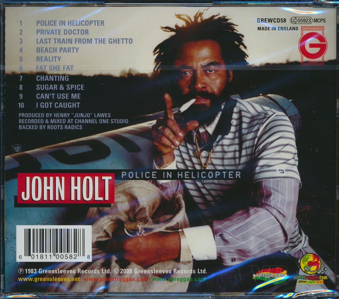 John Holt - Police In Helicopter Music CD