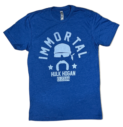 Dark Heather Blue Immortal Adult T-Shirt
