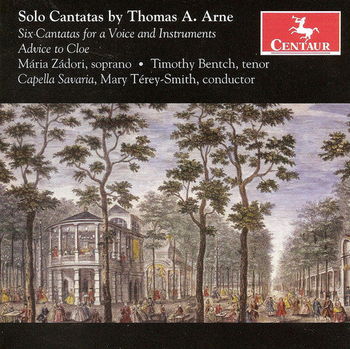 Arne / Zadori / Bentch / Savaria - Solo Cantatas - Music CD
