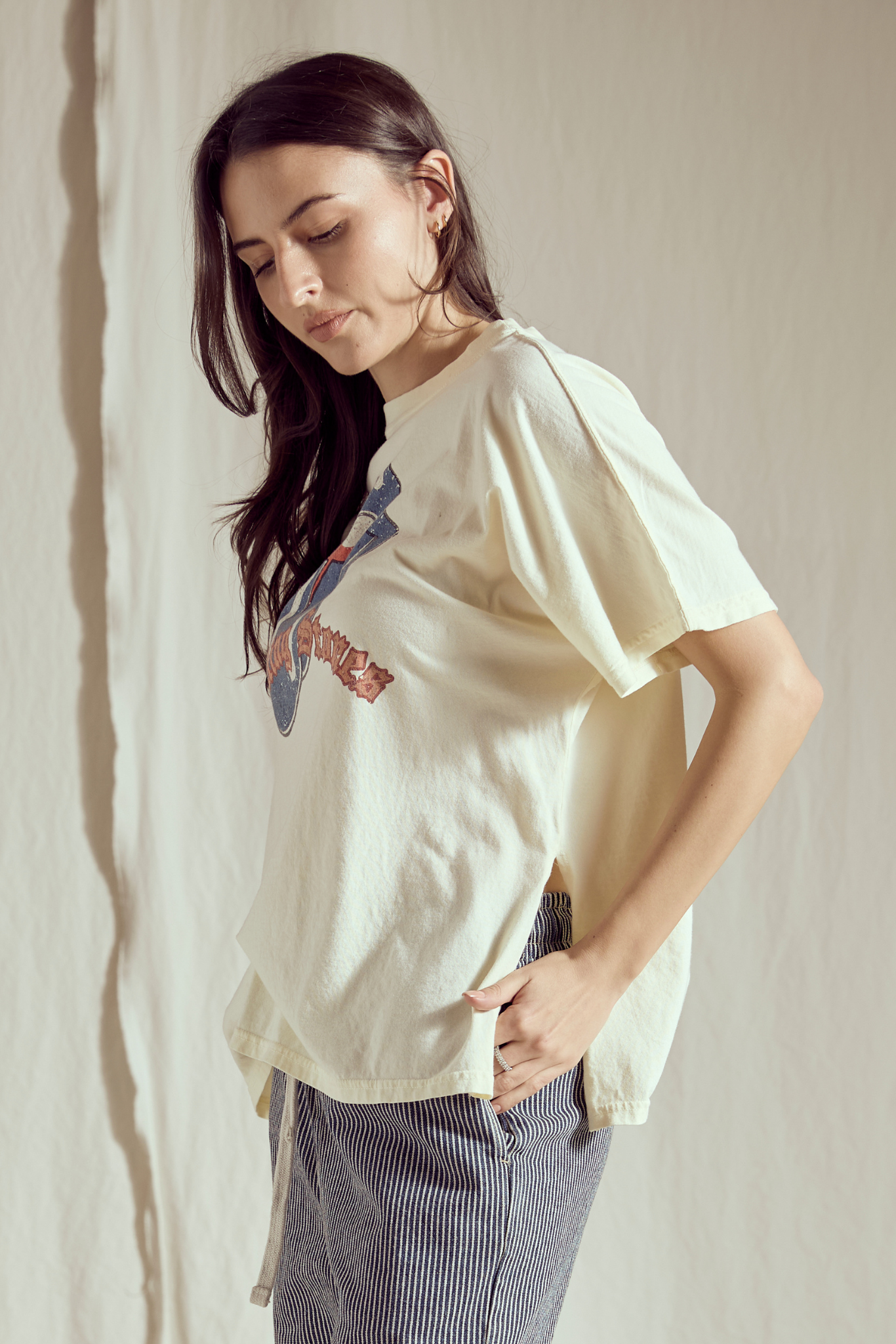 The Rolling Stones Old English Womens Tee Shirt