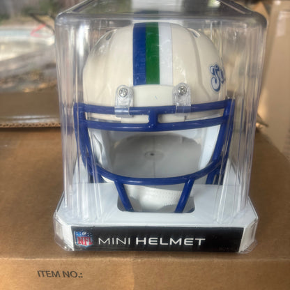 Seattle Seahawks Mini Speed Football Helmet RETRO - NFL