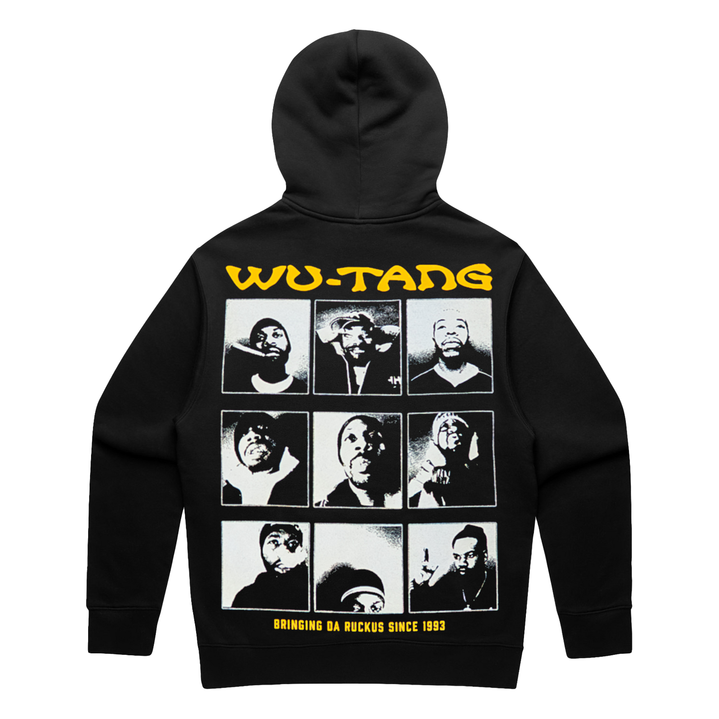 Wu-Tang Clan Officially Licensed 9 Diagrams Hoodie Black