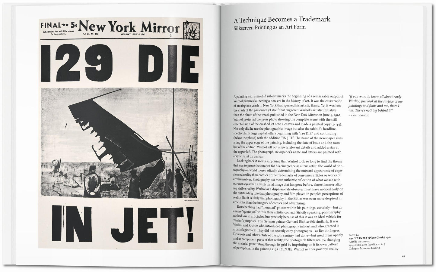 Warhol (English) Book