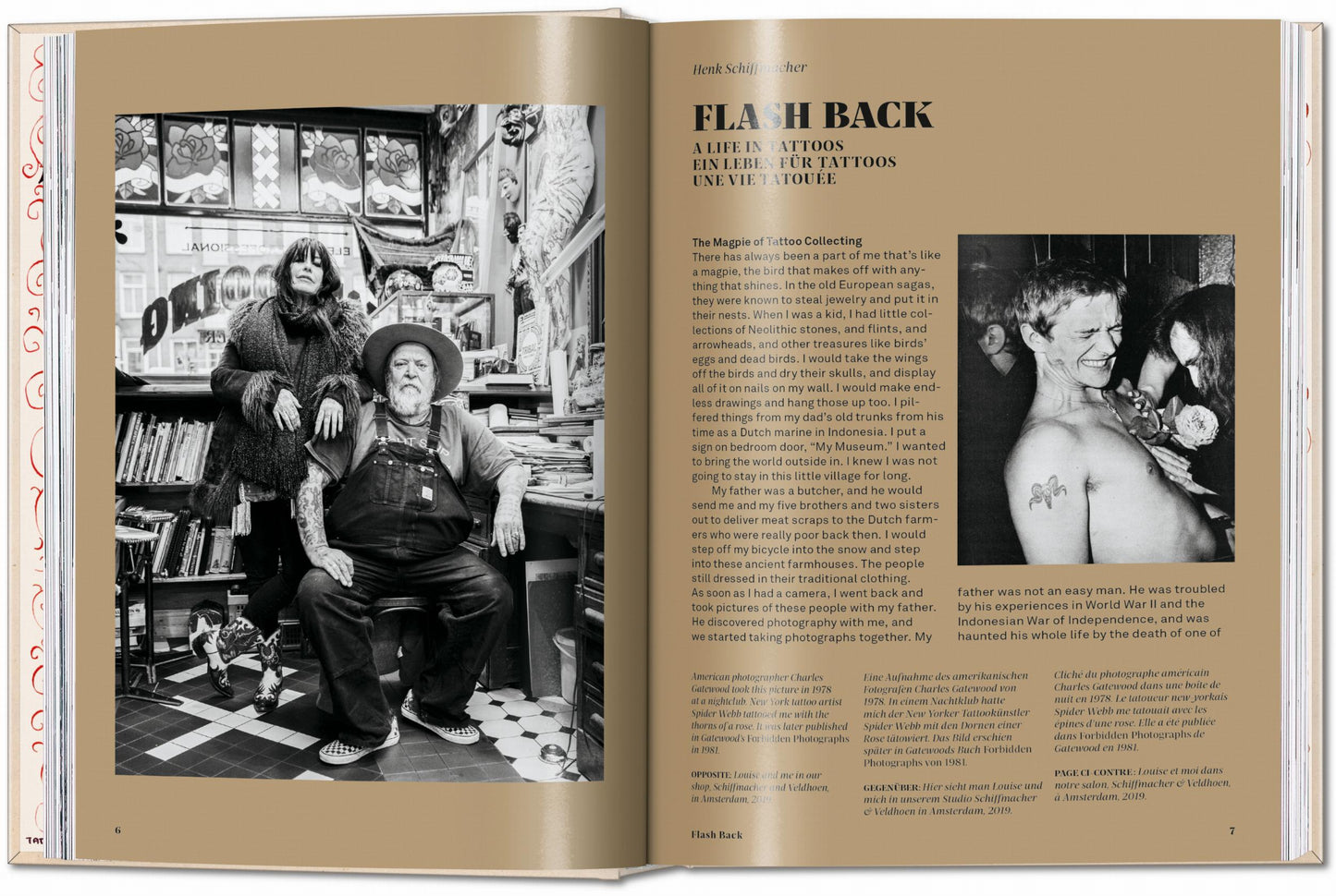 TATTOO. 1730s-1970s. Henk Schiffmacher’s Private Collection. 45th Ed. (German, French, English) Book
