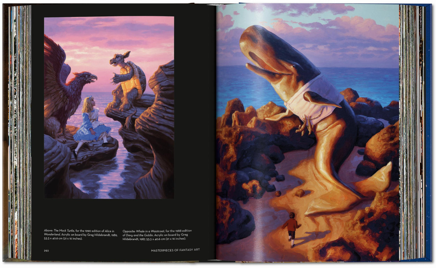 Masterpieces of Fantasy Art. 45th Ed. (German, French, English) Book