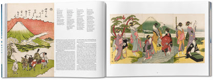 Hokusai. Thirty-six Views of Mount Fuji (German, French, English) Book