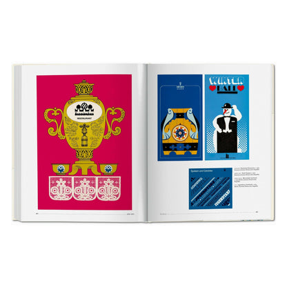 Menu Design in Europe (German, French, English) Book