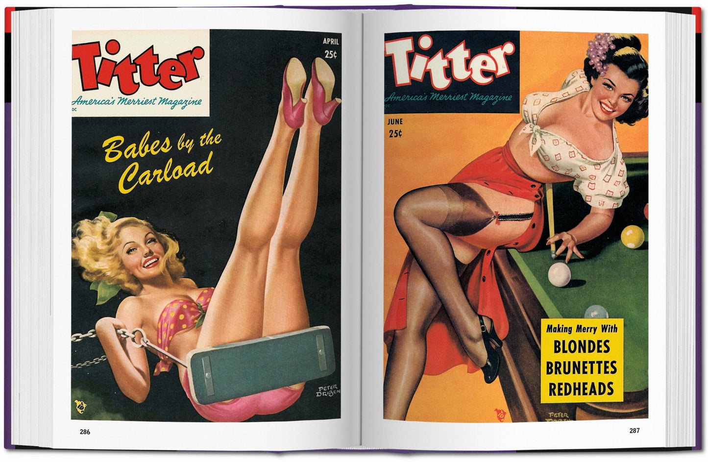 1000 Pin-Up Girls (German, French, English) Book