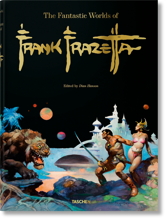 The Fantastic Worlds of Frank Frazetta (German, French, English) Book