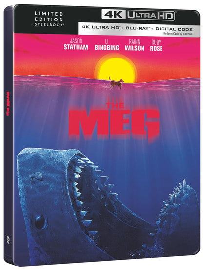 The Meg - Steelbook (4K Ultra HD + Blu-ray + Digital)