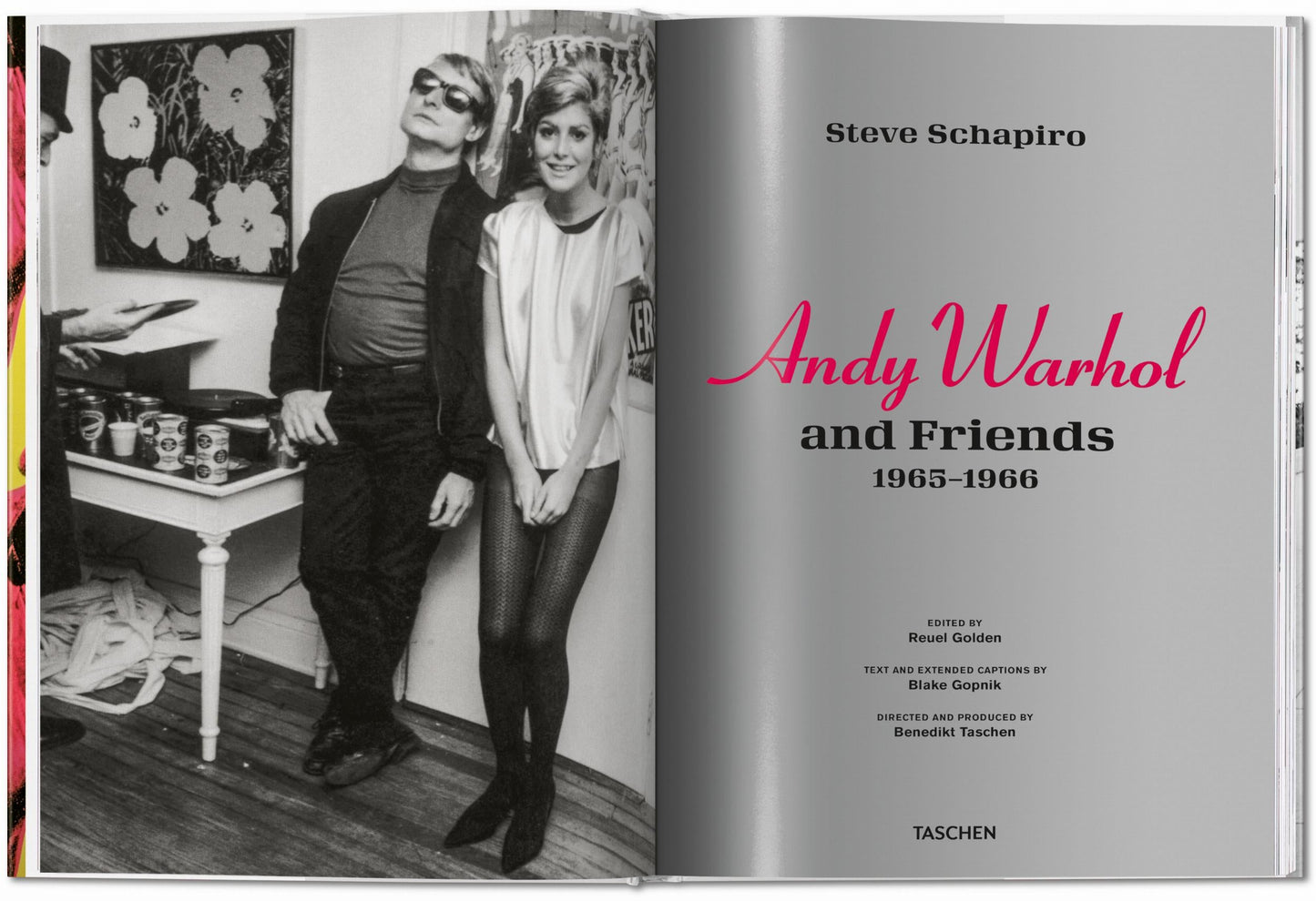 Steve Schapiro. Andy Warhol and Friends (English) Book