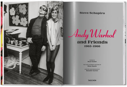 Steve Schapiro. Andy Warhol and Friends (English) Book