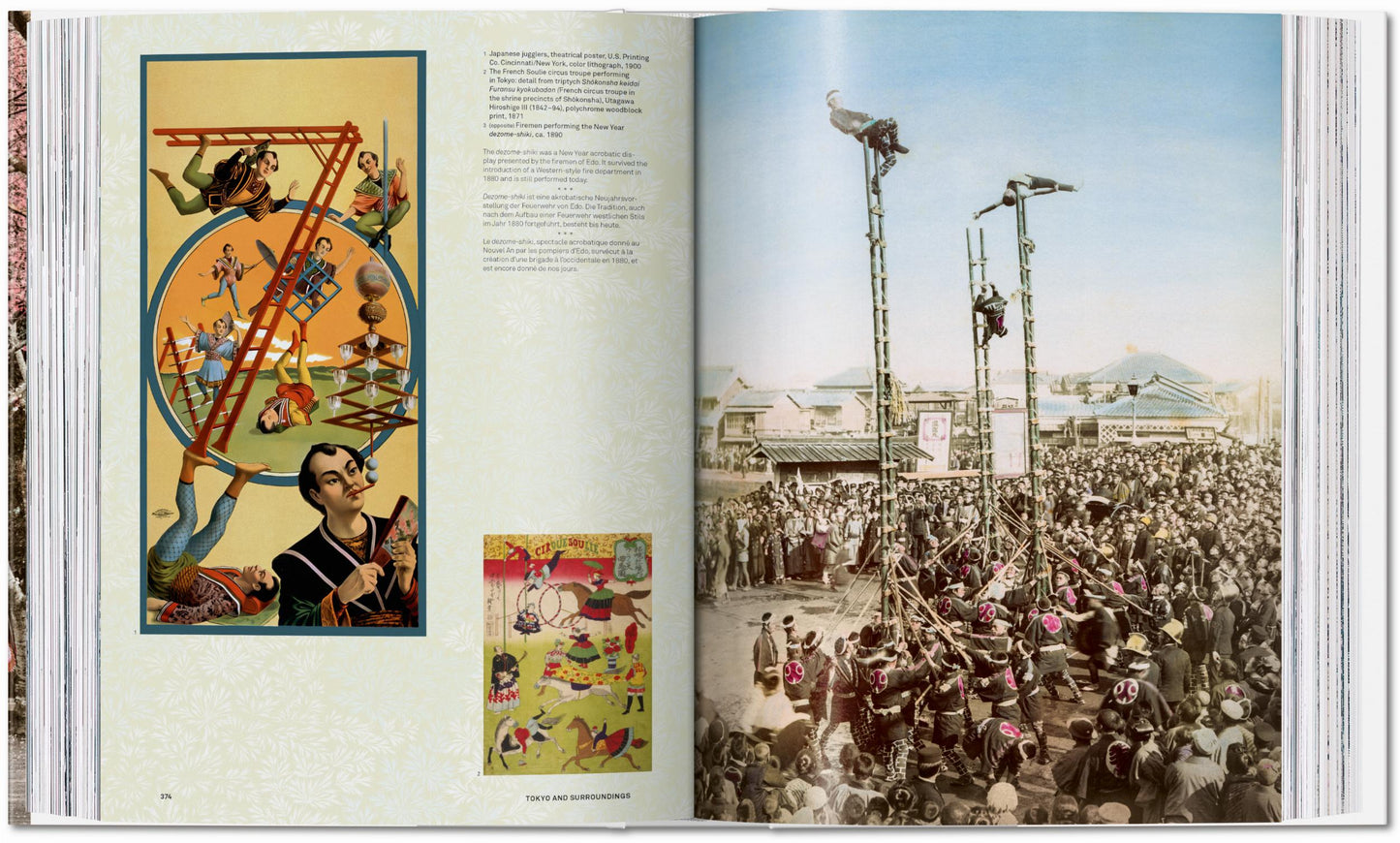 Japan 1900. A Portrait in Color (German, French, English) Book