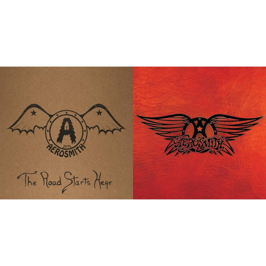 Aerosmith - 1971: The Road Starts Here & Greatest Hits - LP Vinyl Bundle
