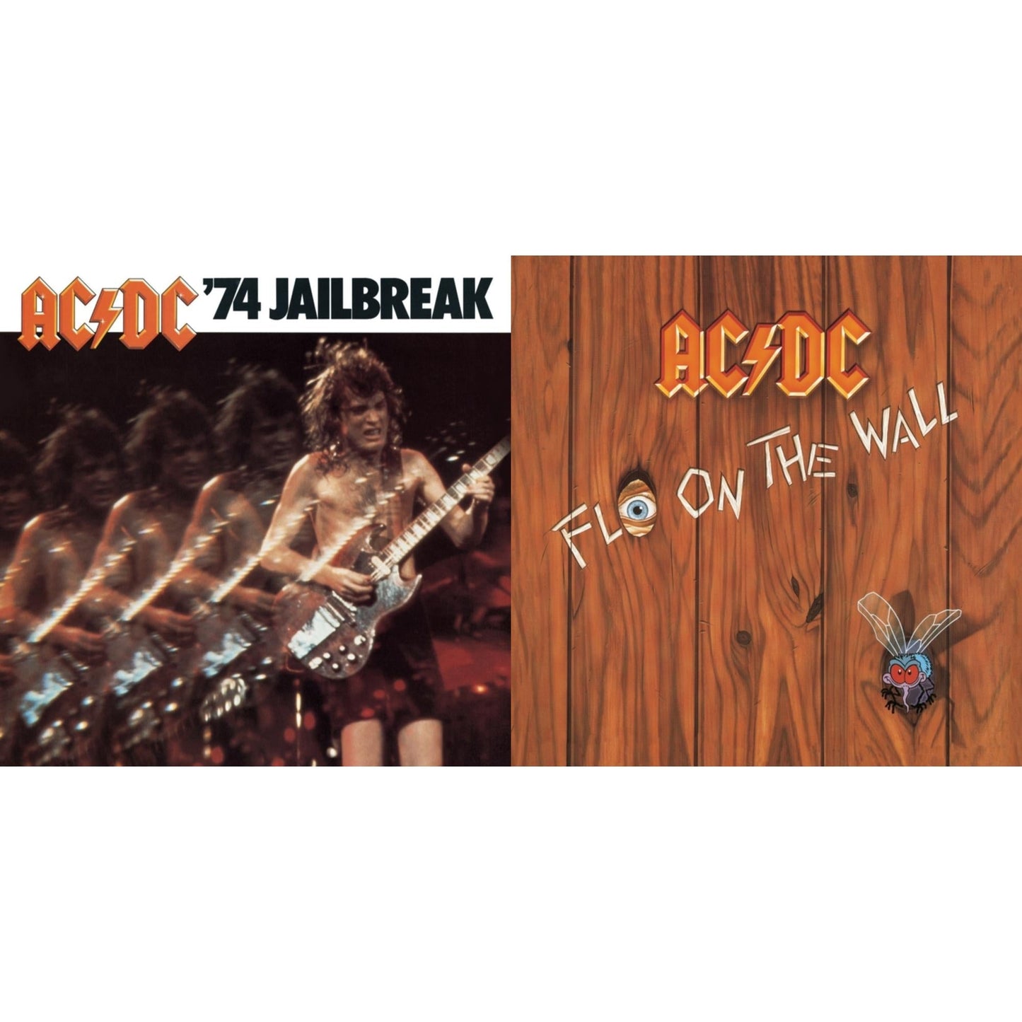 Ac/Dc - 74 Jailbreak & Fly On The Wall - CD Bundle