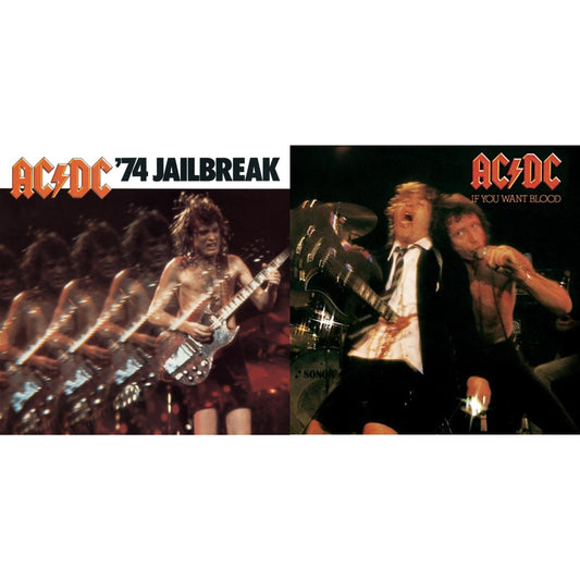 Ac/Dc - 74 Jailbreak & If You Want Blood You've Got It - CD Bundle