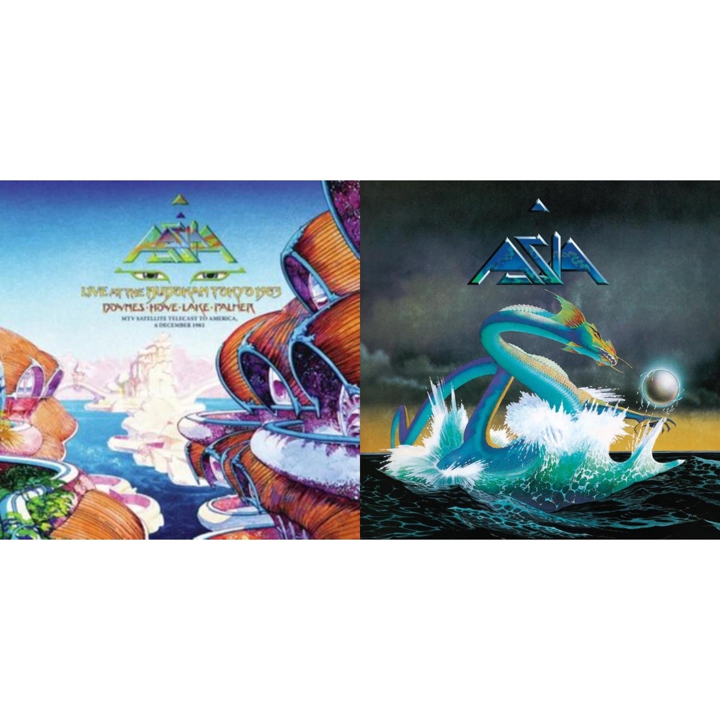 Asia - Asia In Asia - Live At The Budokan, Tokyo, 1983 (2LP) & Asia