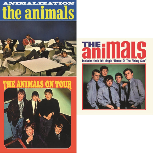 Animals - Animals & Animals On Tour & Animalization - LP Vinyl Bundle