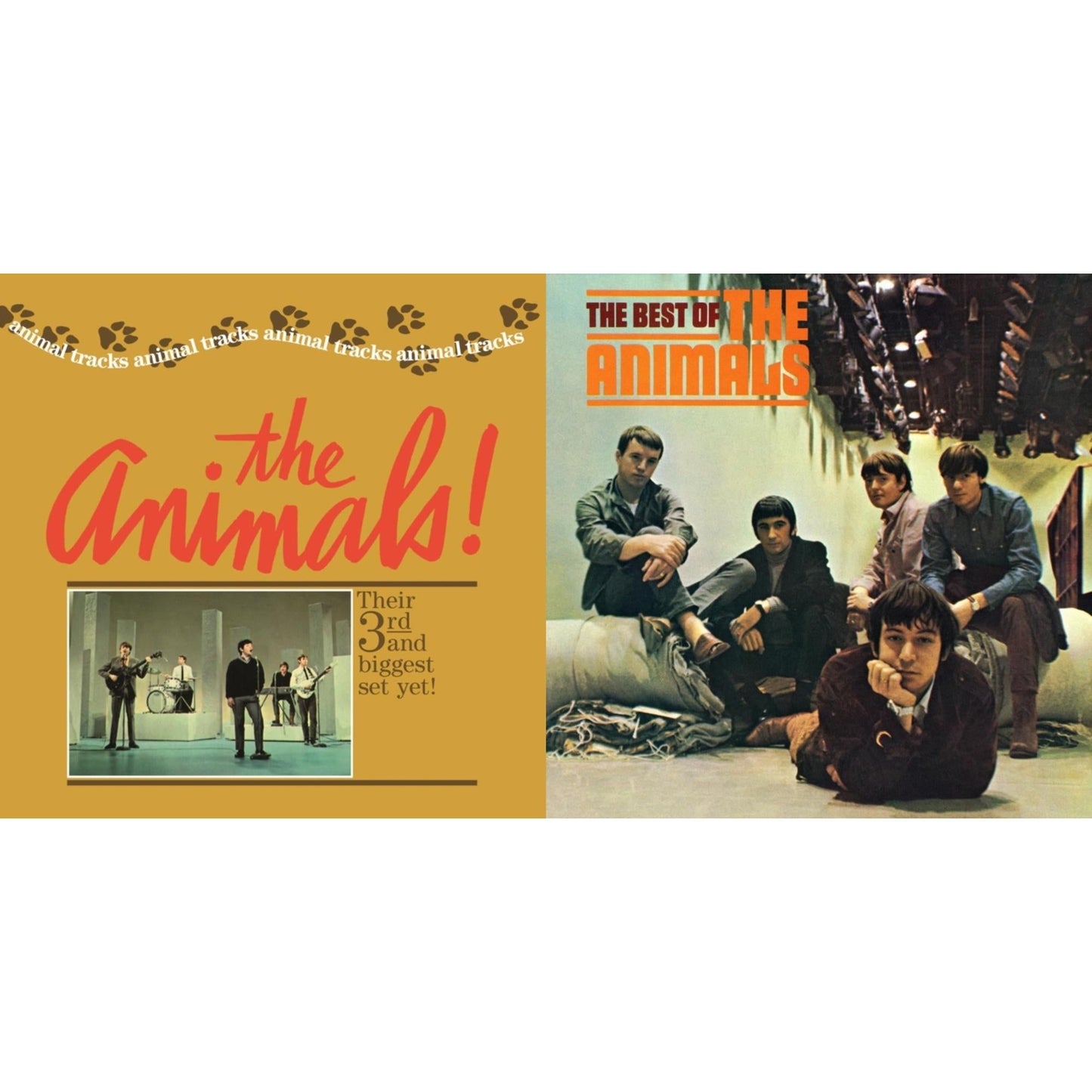 Animals - Best Of The Animals & Animal Tracks - LP Vinyl Bundle