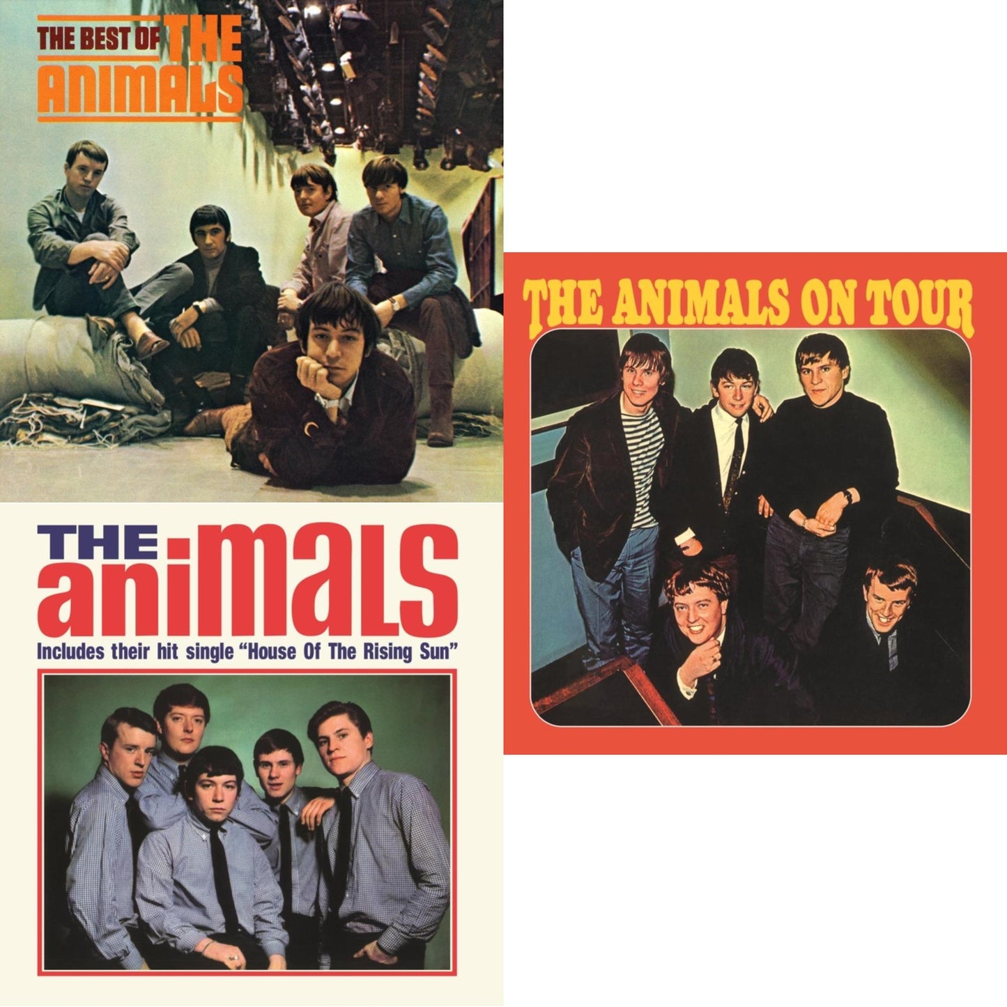 Animals - Best Of The Animals & Animals & Animals On Tour - LP Vinyl Bundle