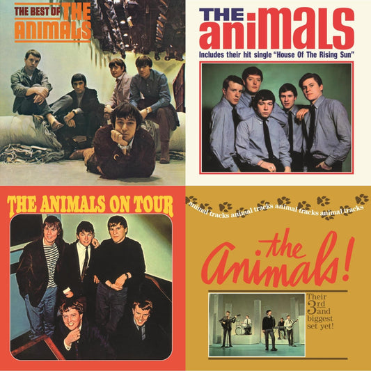 Animals - Best Of The Animals & Animals & Animals On Tour & Animal Tracks - LP Vinyl Bundle