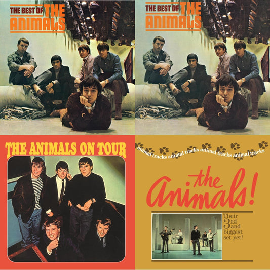 Animals - Best Of The Animals & Best Of The Animals & Animals On Tour & Animal Tracks - LP Vinyl Bundle