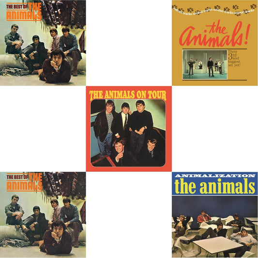 Animals - Best Of The Animals & Best Of The Animals & Animals On Tour & Animal Tracks & Animalization - LP Vinyl Bundle